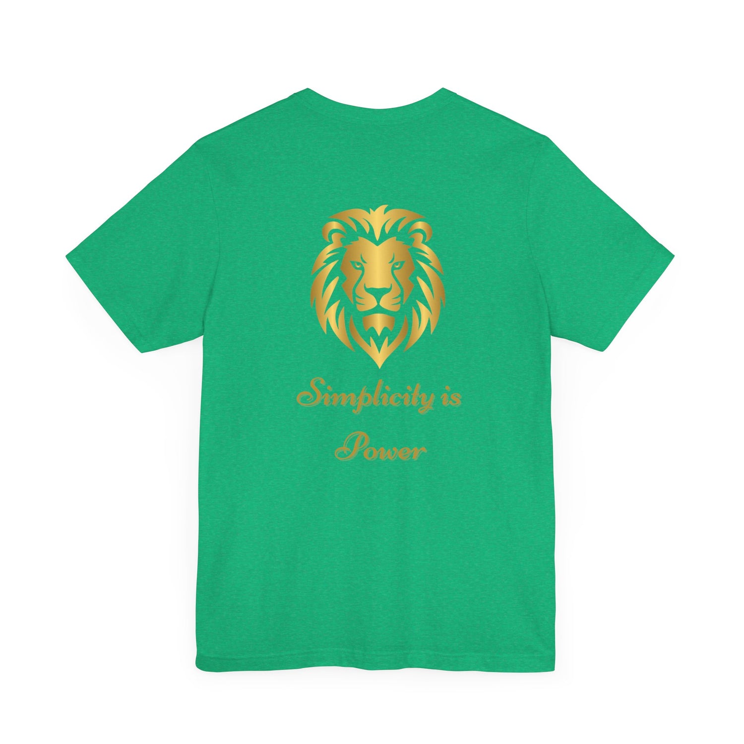 Unisex T-Shirt mit Löwen-Design – Stärke & Nachhaltigkeit