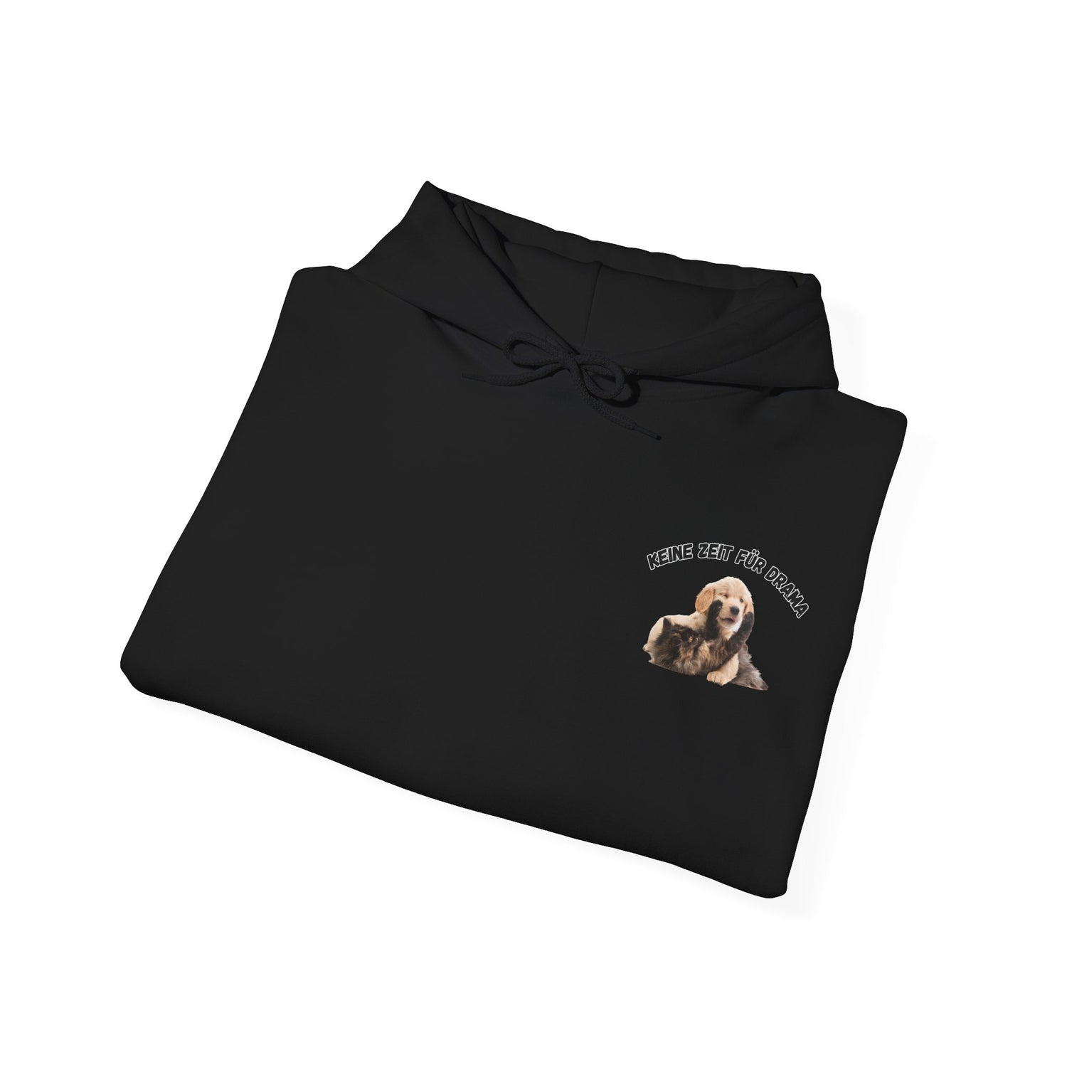 Hunde-Liebhaber Hoodie – Keine Zeit für Drama | Unisex & Nachhaltig