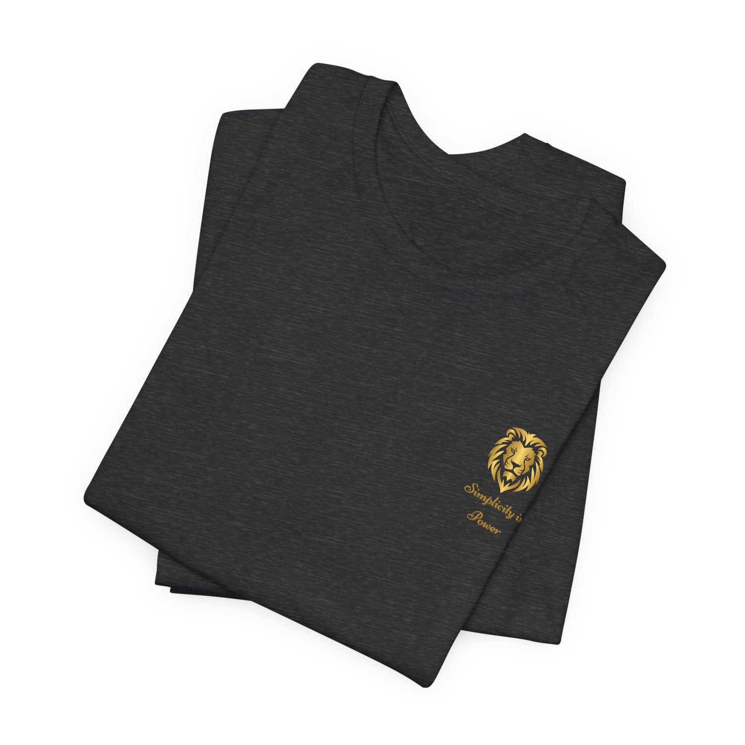 Unisex T-Shirt mit Löwen-Design – Stärke & Nachhaltigkeit