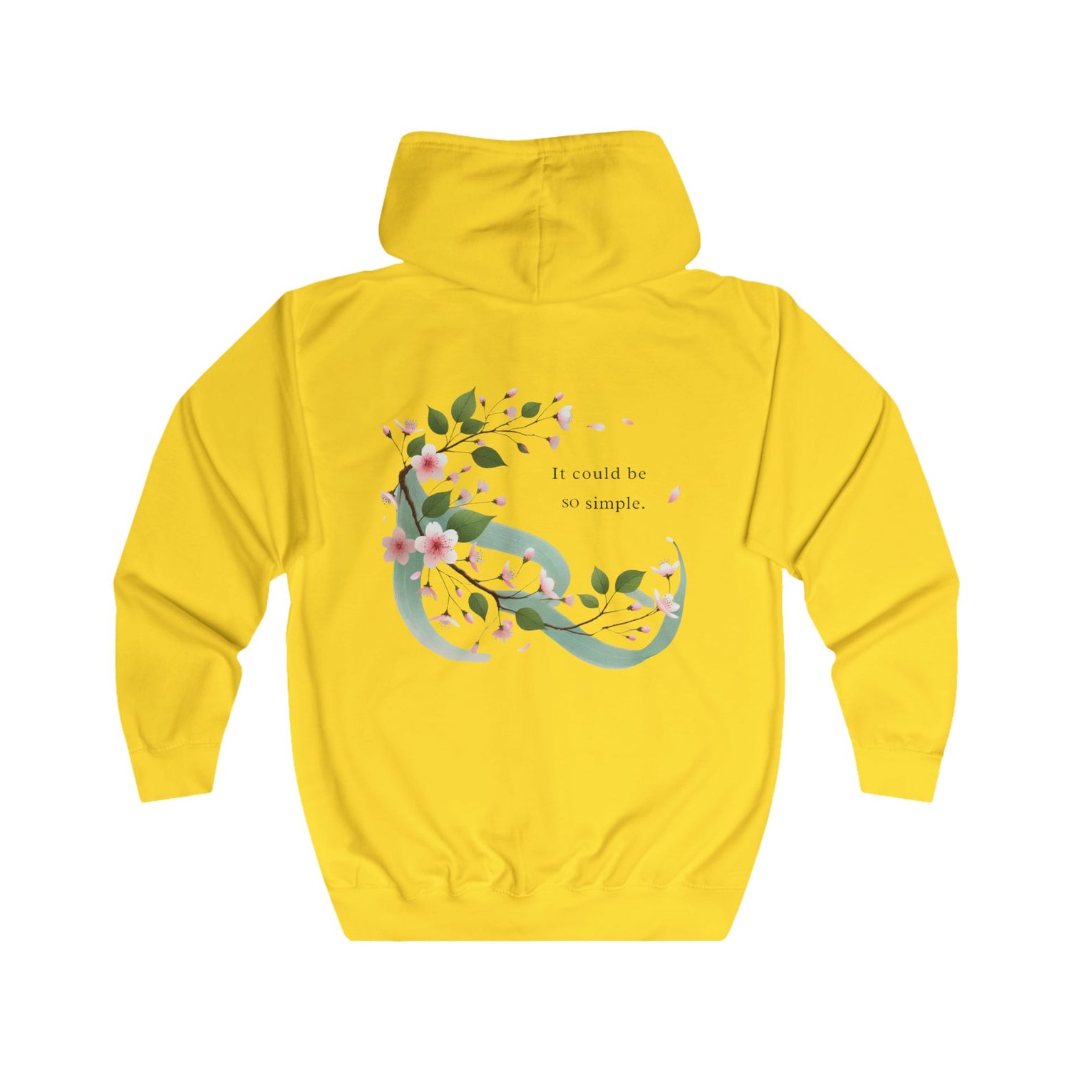 Minimalistischer Unisex-Hoodie 
