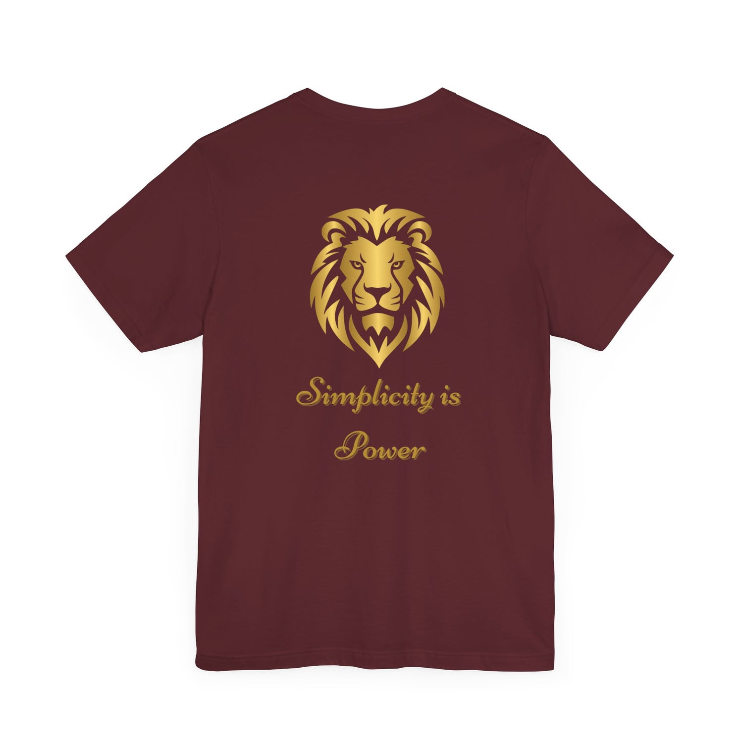 Unisex T-Shirt mit Löwen-Design – Stärke & Nachhaltigkeit